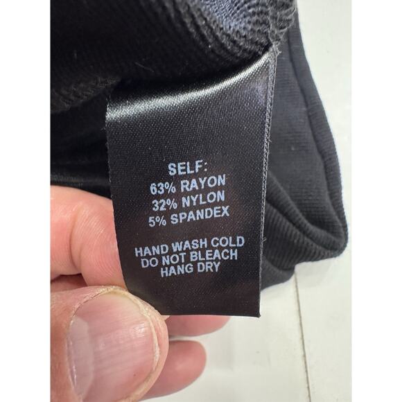 Lulu’s Little Black Mini Dress Bodycon Women's Sz XS Halter Stretch Spaghetti - Picture 6 of 7